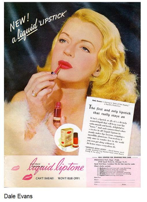 Dale Evans - liquid liptone ad Photo Print (8 x 10) - Item # DAP16019