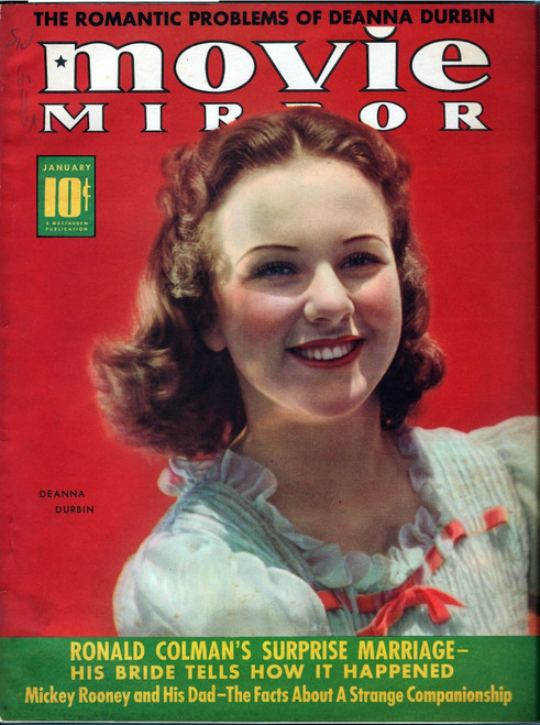 Deanna Durbin - Movie Mirror Magazine Cover Photo Print (8 x 10) - Item # DAP16279