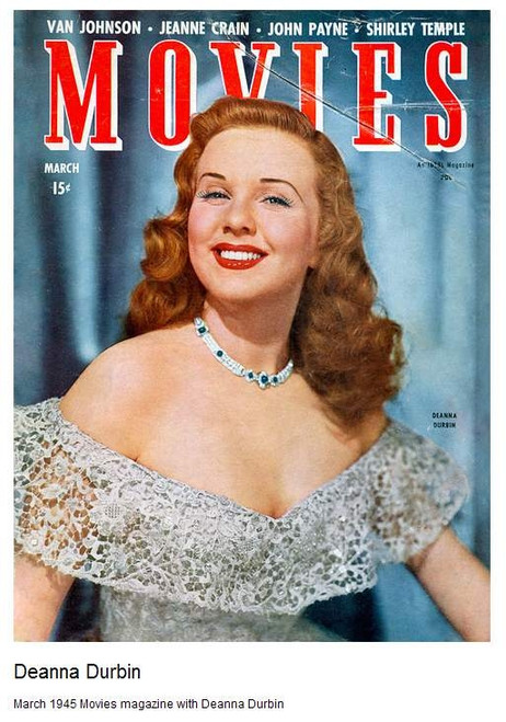 Deanna Durbin - MOVIES Ad Photo Print (8 x 10) - Item # DAP16299