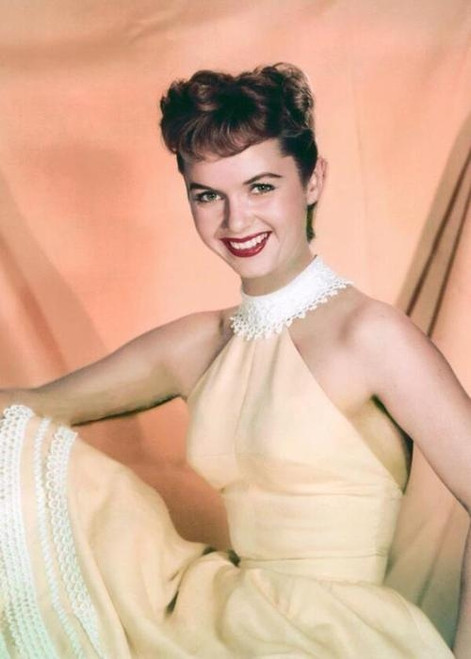 Debbie Reynolds- Halter Dress white collar Photo Print (8 x 10) - Item # DAP16469