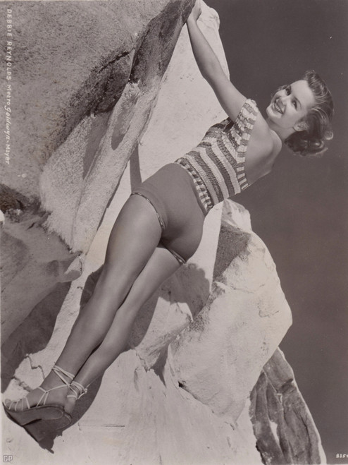 Debbie Reynolds- Looking over her shoulder Photo Print (8 x 10) - Item # DAP16492