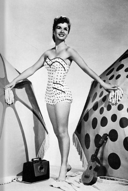 Debbie Reynolds- Polka Dot One Piece Photo Print (8 x 10) - Item # DAP16494