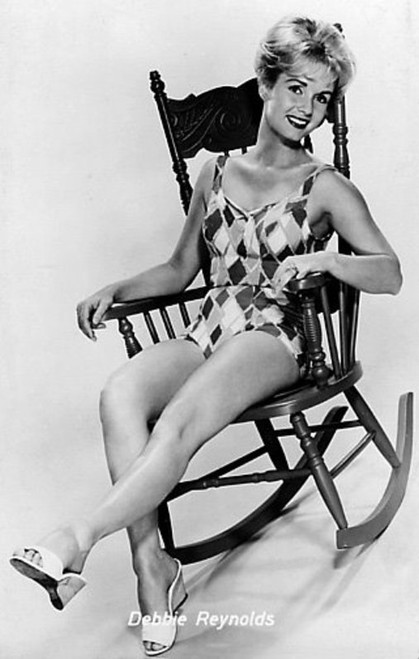 Debbie Reynolds- Sitting in a rocking chair Photo Print (8 x 10) - Item # DAP16481