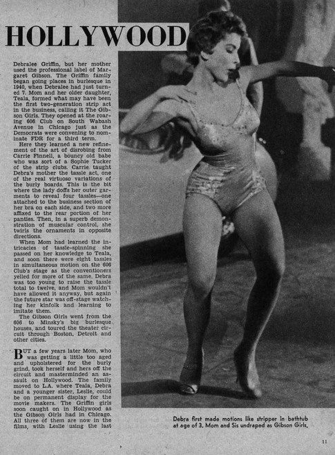Debra Paget- Newspaper article Photo Print (8 x 10) - Item # DAP16619