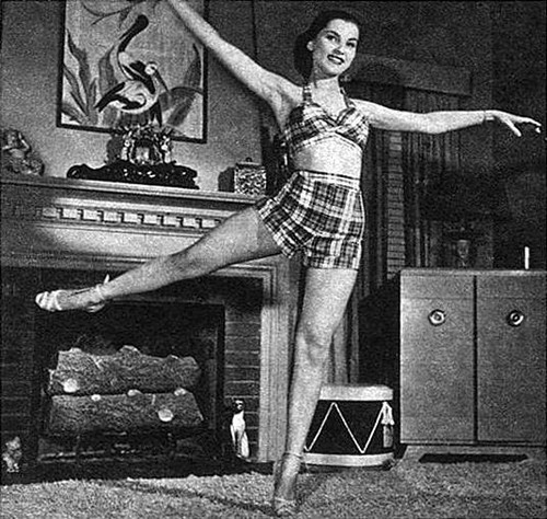 Debra Paget- Plaid two piece Photo Print (10 x 8) - Item # DAP16641