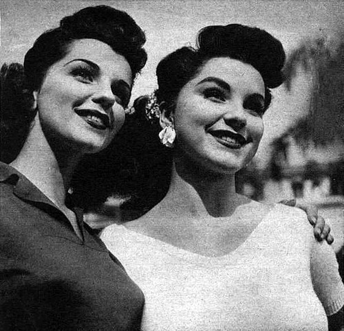 Debra Paget- Posed with Lisa Gaye Photo Print (10 x 8) - Item # DAP16746