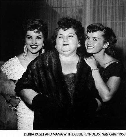Debra Paget- Posed with Mom and Debbie Reynolds Photo Print (8 x 10) - Item # DAP16617