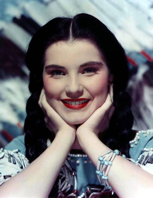 Debra Paget- Smiling holding face Photo Print (8 x 10) - Item # DAP16622