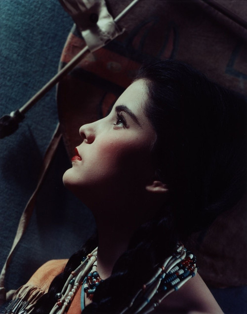 Debra Paget- wearing multiple necklaces Photo Print (8 x 10) - Item # DAP16739