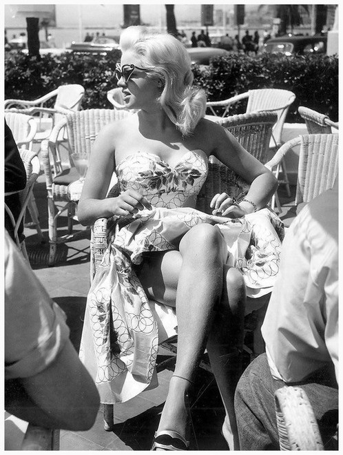 Diana Dors - Cannes Film Festival Photo Print (8 x 10) - Item # DAP16851