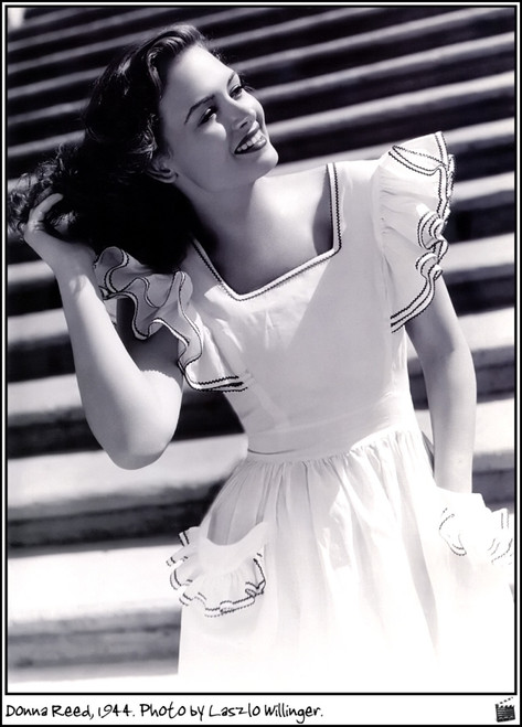 Donna Reed - 1944, Photo by Lazslo Willinger Photo Print (8 x 10) - Item # DAP18415
