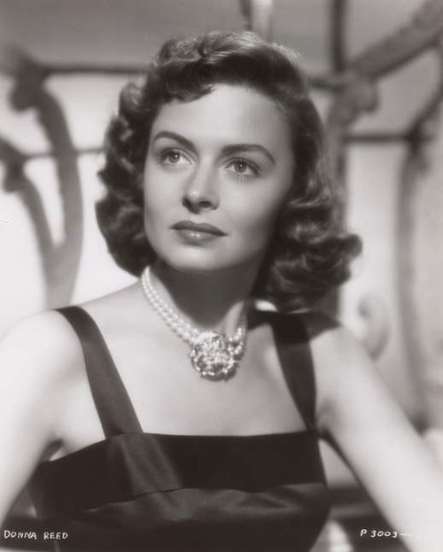 Donna Reed - Black Dress Headshot Photo Print (8 x 10) - Item # DAP17036