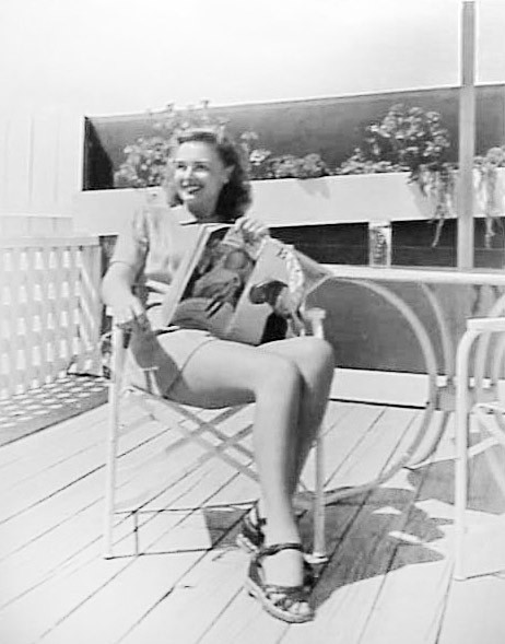 Donna Reed - On Patio Photo Print (8 x 10) - Item # DAP17059