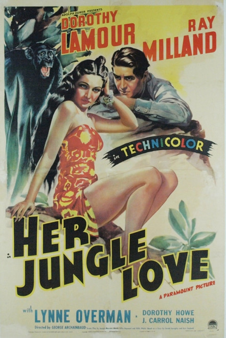 Dorothy Lamour - ' Her Jungle Love' Cover Photo Print (8 x 10) - Item # DAP17224