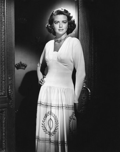 Dorothy Malone - White Top With Patterned White Dress Photo Print (8 x 10) - Item # DAP17388