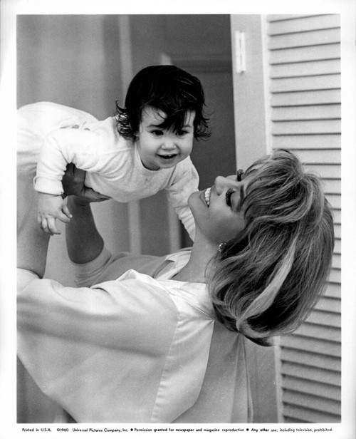 Dorothy Malone - With Baby Photo Print (8 x 10) - Item # DAP17277