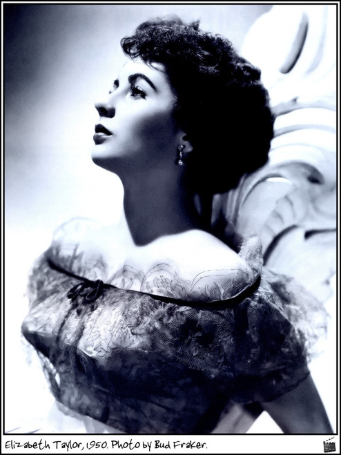 Elizabeth Taylor - 1950, Photo by Bud Fraker Photo Print (8 x 10) - Item # DAP18416