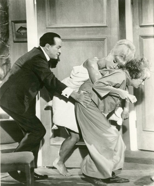 Elke Sommer - Holding Older Woman Photo Print (8 x 10) - Item # DAP18083