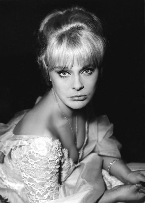 Elke Sommer - Off the Shoulder in White Dress Photo Print (8 x 10) - Item # DAP17966