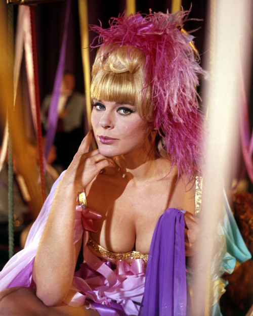Elke Sommer - Wearing Fur Head Piece Photo Print (8 x 10) - Item # DAP17930