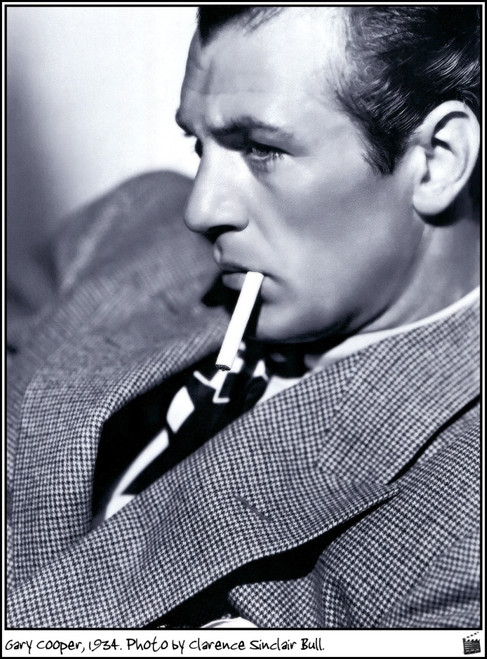 Gary Cooper - 1934, Photo by Clarence Sinclair Bull Photo Print (8 x 10) - Item # DAP18427