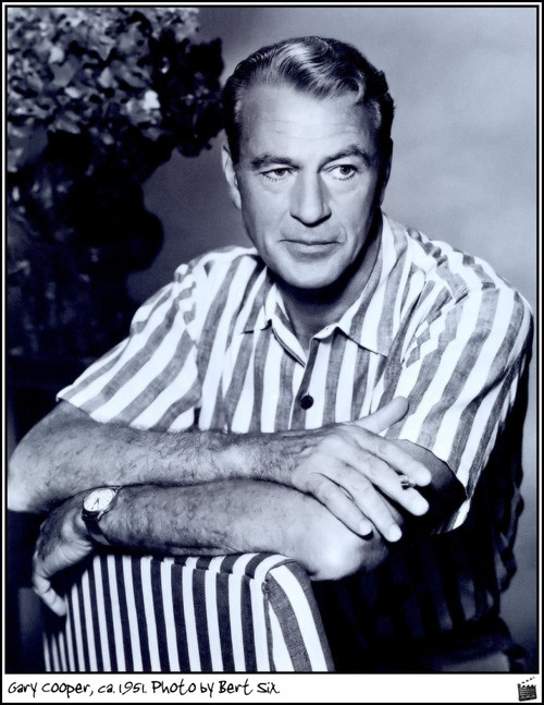 Gary Cooper - 1951, Photo by Bert Sia Photo Print (8 x 10) - Item # DAP18424