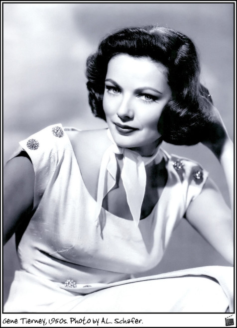 Gene Tierney - 1950, Photo by Al Schafer Photo Print (8 x 10) - Item # DAP18431