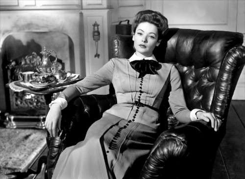 Gene Tierney - Sitting in Leather Chair Photo Print (10 x 8) - Item # DAP18160
