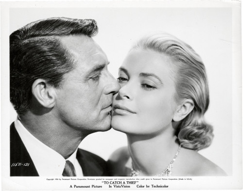 Grace Kelly and Cary Grant - Kiss on Cheek Photo Print (10 x 8) - Item # DAP18338
