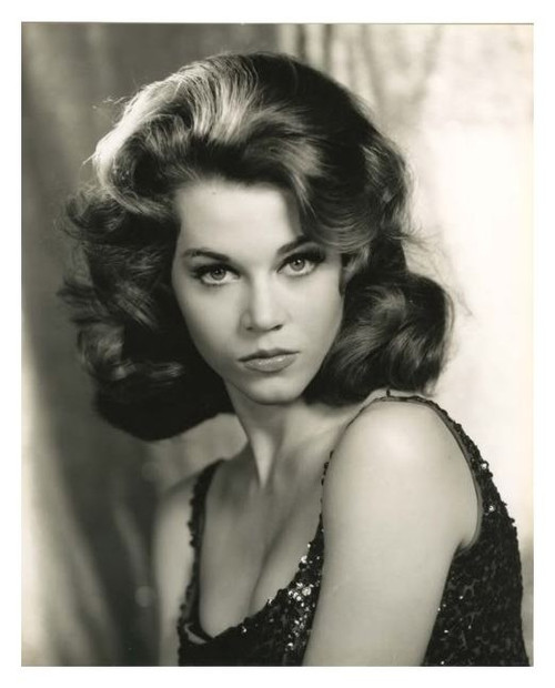 Jane Fonda - Black Bedazzled Dress Photo Print (8 x 10) - Item # DAP18576