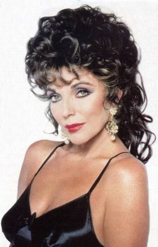 Joan Collins - Black Dress Headshot Photo Print (8 x 10) - Item # DAP18679