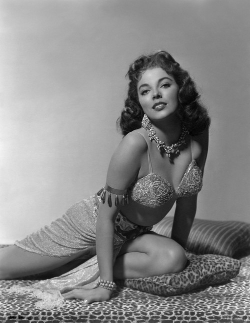 Joan Collins - Sitting on Leopard Print Pillow Photo Print (8 x 10) - Item # DAP18699