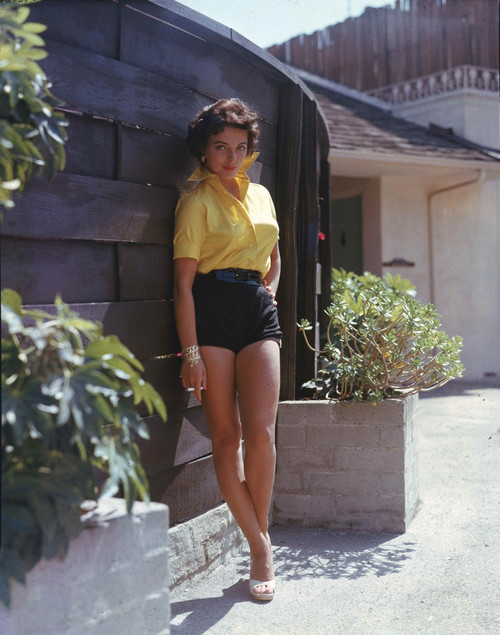 Joan Collins - Yellow Button Up Photo Print (8 x 10) - Item # DAP18687