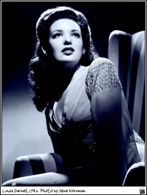 Linda Darnell - 1942, Photo by Gene Korman Photo Print (8 x 10) - Item # DAP18476