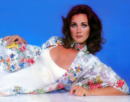 Lunda Carter - Whit Dress/ Floral Robe Photo Print (10 x 8) - Item # DAP18767