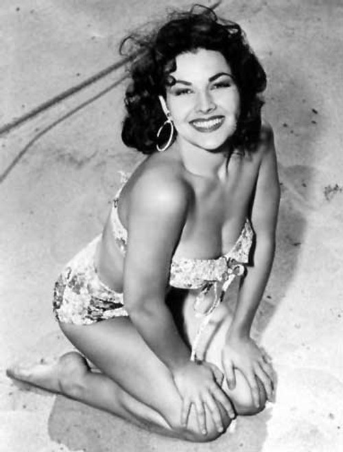Mara Corday - Kneeling with Hands on Knees Photo Print (8 x 10) - Item # DAP18801