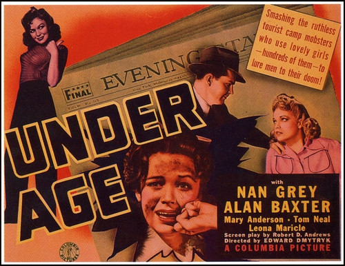 Mary Anderson - Under Age Movie Poster Photo Print (10 x 8) - Item # DAP18834