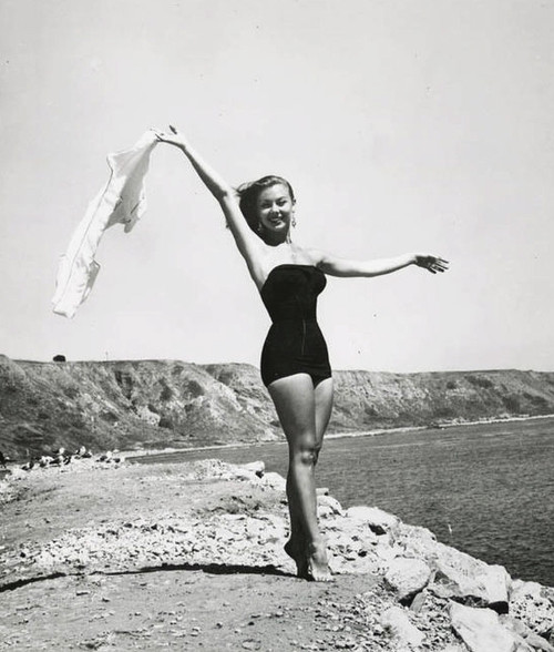 Mitzi Gaynor - Black One Piece Photo Print (8 x 10) - Item # DAP19194