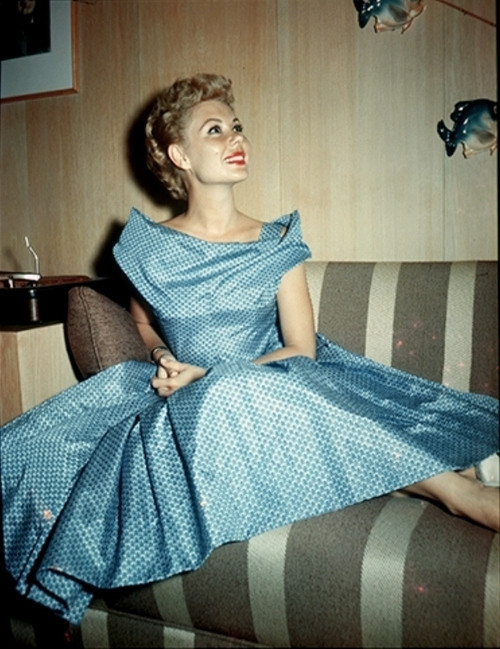 Mitzi Gaynor - Blue Dress Inverse Photo Print (8 x 10) - Item # DAP19283