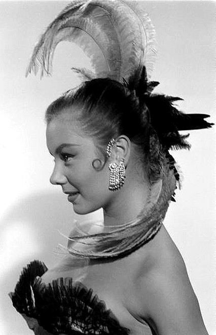 Mitzi Gaynor - Feather Head Piece Photo Print (8 x 10) - Item # DAP19044