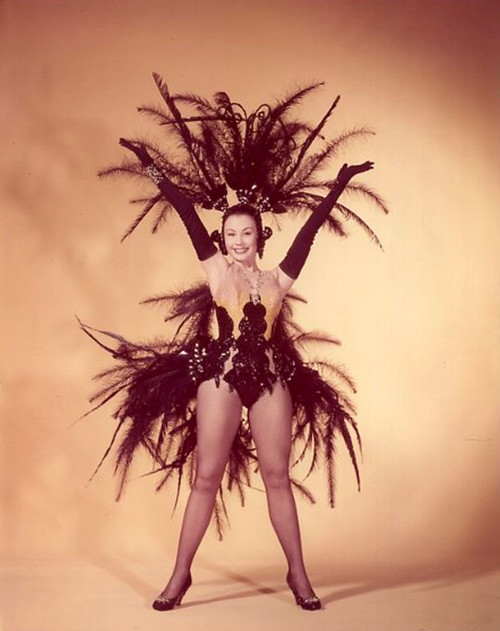 Mitzi Gaynor - Hands Up in Showgirl Outfit Photo Print (8 x 10) - Item # DAP18960