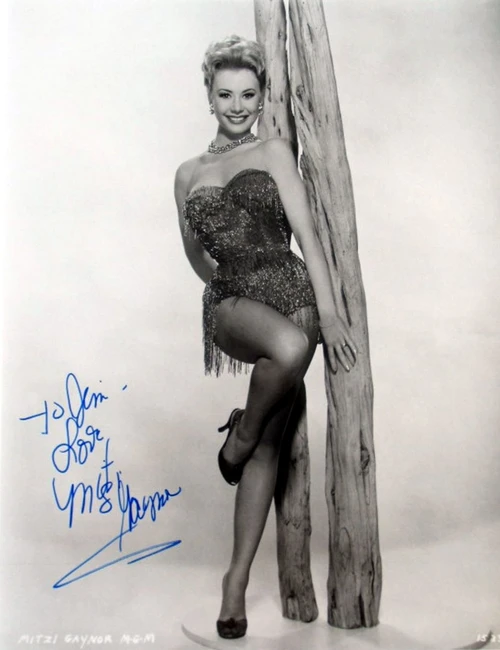 Mitzi Gaynor - Knee Up Signed Photo Print (8 x 10) - Item # DAP18967