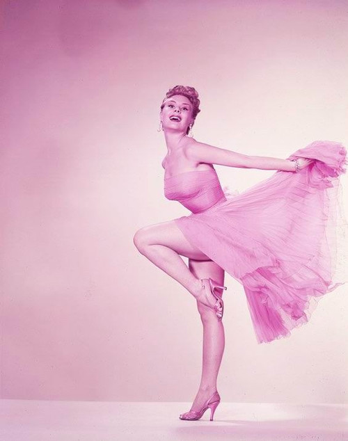 Mitzi Gaynor - Posed With Knee Up Photo Print (8 x 10) - Item # DAP18989