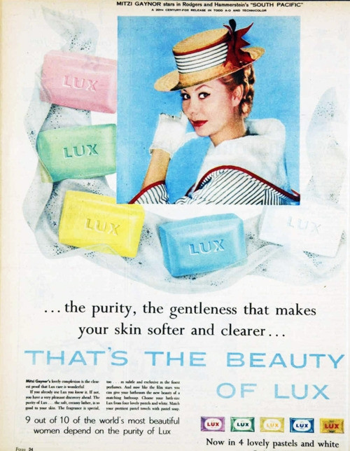 Mitzi Gaynor -Thats the Beauty of Lux Ad Photo Print (8 x 10) - Item # DAP19200