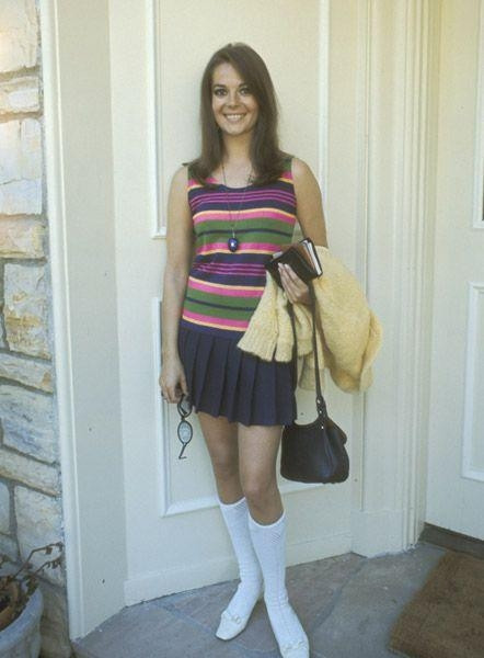 Natalie Wood - Striped Top With Skirt Photo Print (8 x 10) - Item # DAP19987