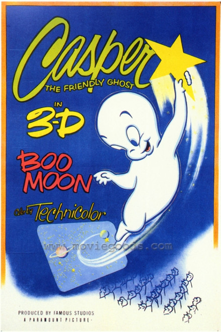 Casper Cartoon Movie Poster Print (27 x 40) - Item # MOVIF6330