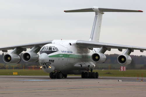 IL-76TD 7T-WIU transport aircraft of Algeria Air Force taxiing, Czech Republic. Poster Print by Artem Alexandrovich/Stoc - Item # VARPSTANK100046M