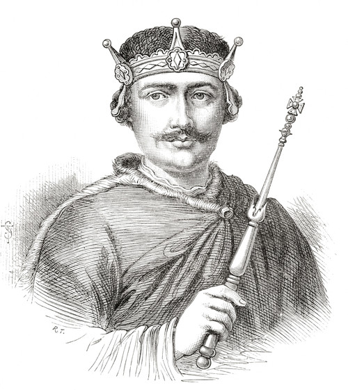 William Ii, Aka William Rufus Or William The Red, C.?1056 _√¶_ 1100. King Of England. From Cassell's History Of England, Published C.1901 Poster Print by Ken Welsh / Design Pics - Item # VARDPI12279959