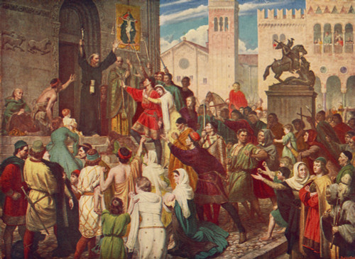 Peter The Hermit Preaching The First Crusade. Peter The Hermit, C. 1050 _æ_ 1115. Priest Of Amiens And AA Key Figure During The First Crusade. From Cassell's History Of England, Published C.1901 Poster Print by Ken Welsh / Design Pics - Item # VARDPI Peter The Hermit Preaching The First Crusade. Peter The Hermit, C. 1050 _æ_ 1115. Priest Of Amiens And AA Key Figure During The First Crusade. From Cassell's History Of England, Published C.1901 Poster Print by Ken Welsh / Design Pics - Item # VARDPI