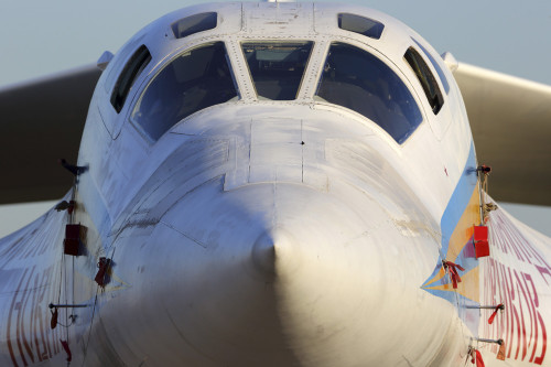 Tu-160 strategic bomber of the Russian Air Force. Poster Print by Artem Alexandrovich/Stocktrek Images - Item # VARPSTANK100195M Tu-160 strategic bomber of the Russian Air Force. Poster Print by Artem Alexandrovich/Stocktrek Images - Item # VARPSTANK100195M